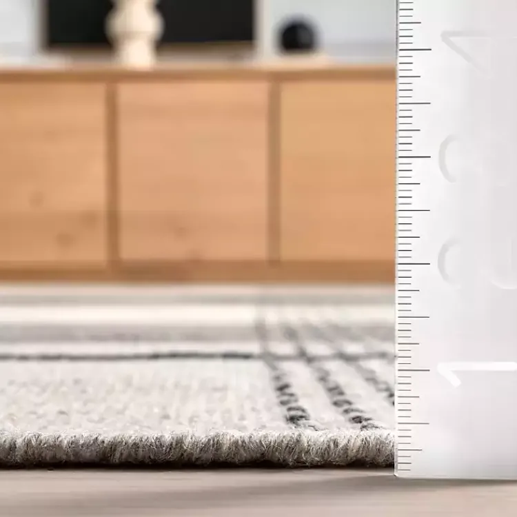 Kirklands Home Area Rugs|Portland Emily Henderson x RugsUSA Rug, 4x6 Gray