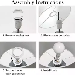 Kirklands Home Table Lamps|Purled Ceramic Table Lamp Gray