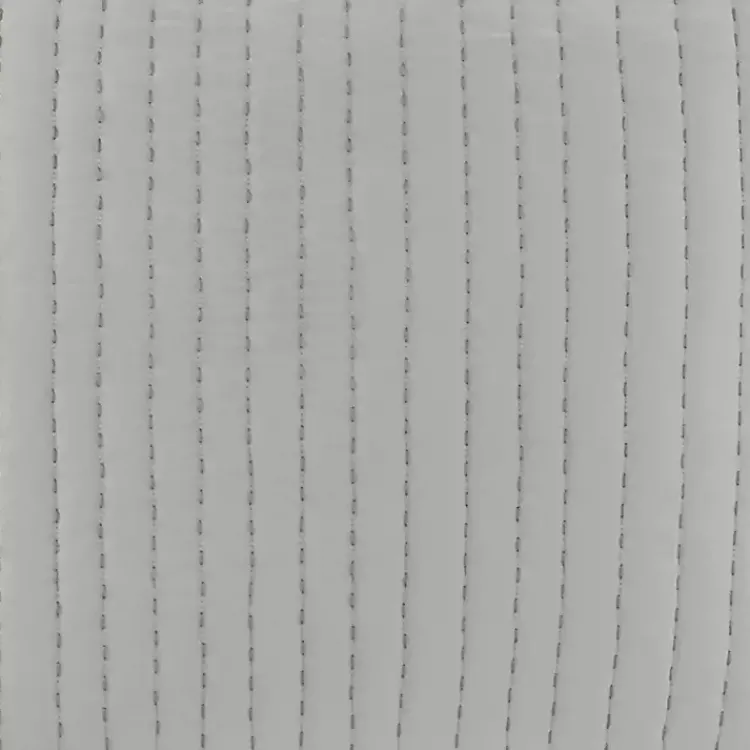 Kirklands Home Bedding Essentials|Quilted Euro Sham Gray