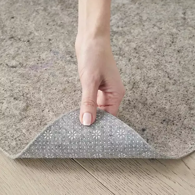 Kirklands Home Area Rugs|Reversible Non-Slip Rug Pad, 5x8 Gray