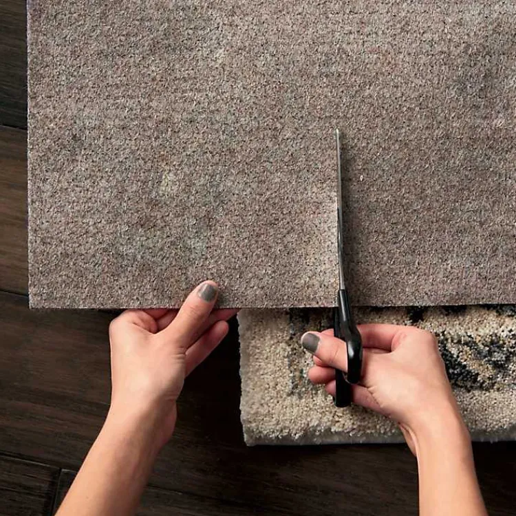 Kirklands Home Area Rugs|Reversible Non-Slip Rug Pad, 8x10 Gray