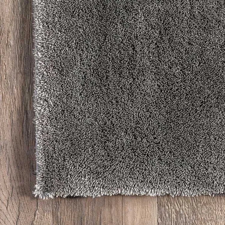 Kirklands Home Area Rugs|Shag Washable Area Rug, 5x8 Gray