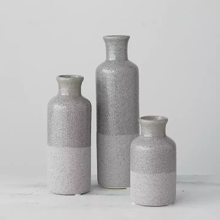 Best Speckled Vases, Set of 3 Vases