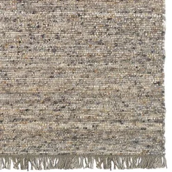 Kirklands Home Area Rugs|Speckled Woven Wool and Jute Area Rug, 7x10 Gray