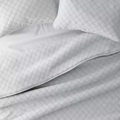 Kirklands Home Quilts|Stitched Diamond 3-pc. King Quilt Set Gray