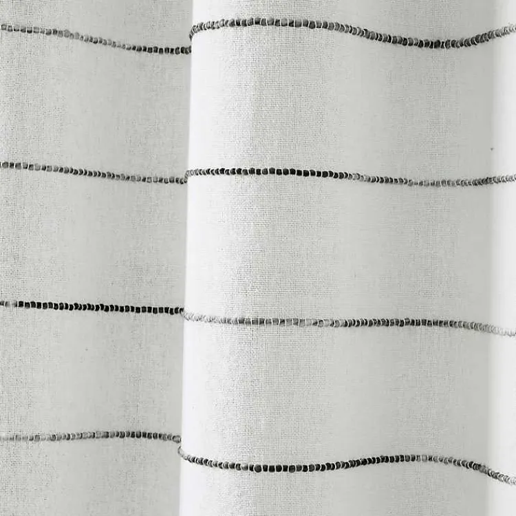 Kirklands Home Shower Curtains|Stripe Ombre Shower Curtain Gray