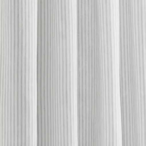 Kirklands Home Curtains & Drapes|Gray Stripe Ruffled Curtain Panel Set, 84 in.
