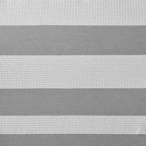 Kirklands Home Shower Curtains|Stripe Waffle Weave Shower Curtain Gray