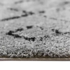 Kirklands Home Area Rugs|Striped Diamond Runner Gray