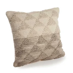 Gray Textured Gradient Pillow Pillows