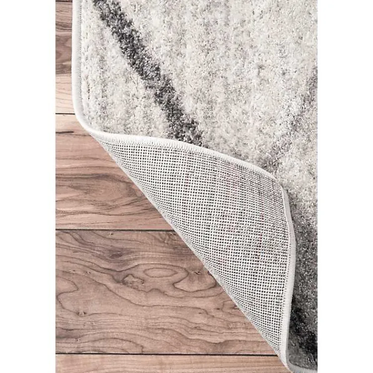 Kirklands Home Area Rugs|Gray Thigpen Diamond Area Rug, 5x8