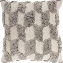 New Tufted Diagonal Checkers Throw Pillow Pillows