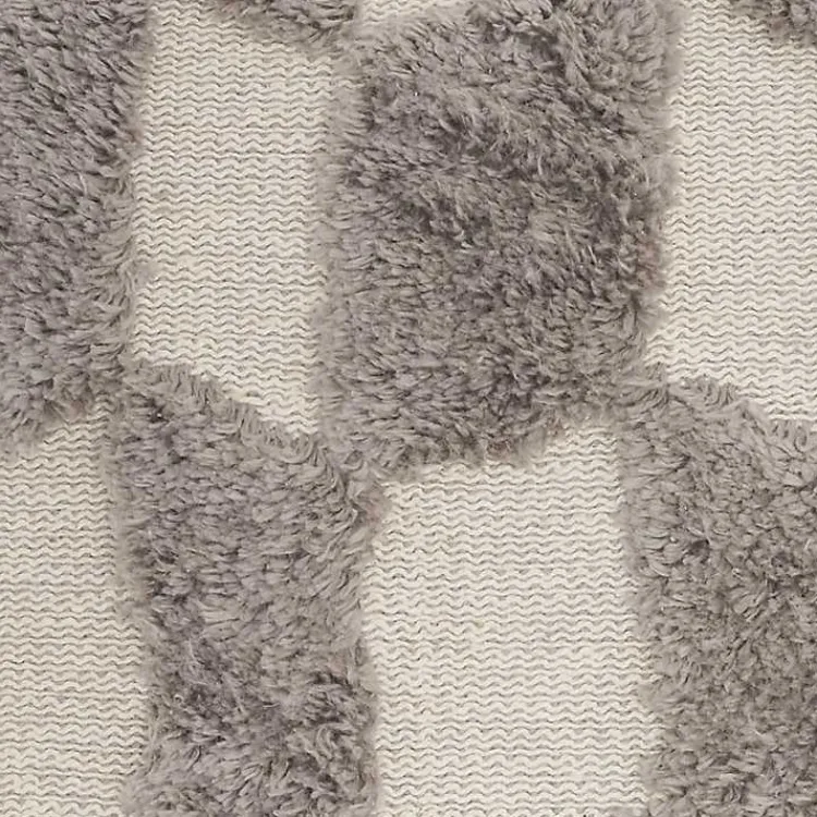 New Tufted Diagonal Checkers Throw Pillow Pillows