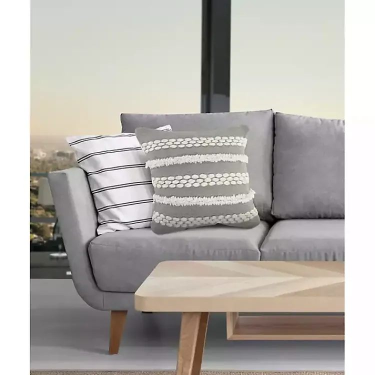 Best Gray Tufted Indoor/Outdoor Pillow Pillows
