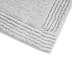 Kirklands Home Bathroom Rugs|Tufted Reversible Bath Runner Gray
