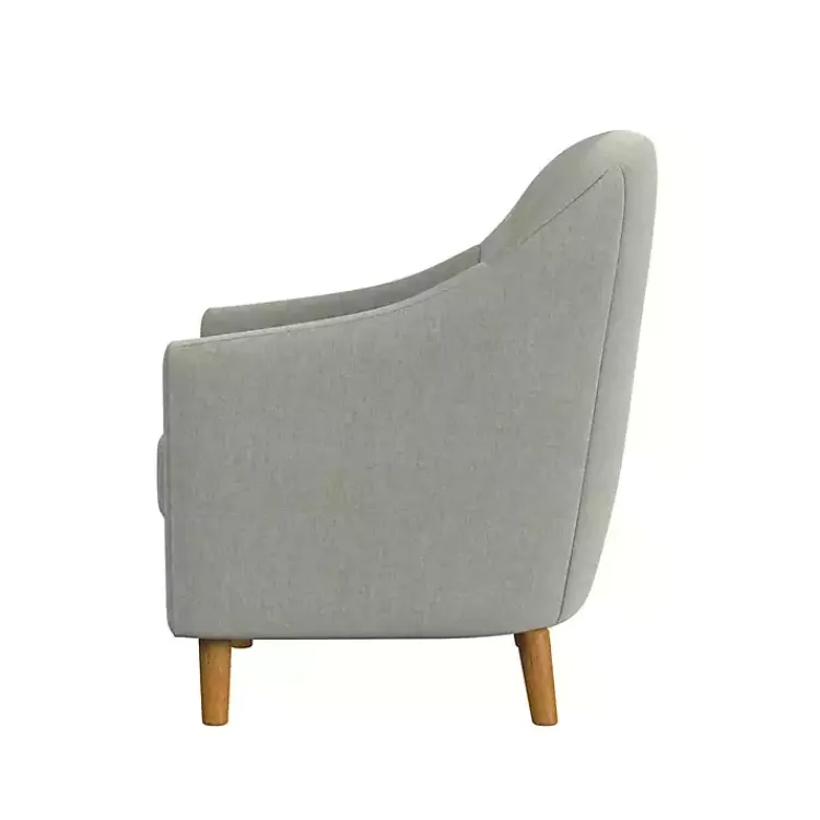 Kirklands Home Accent Chairs|Tufted Woven Accent Chair Gray