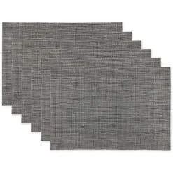 Kirklands Home Table Linens|Tweed Placemats, Set of 6 Gray