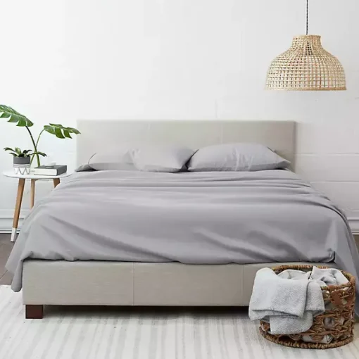 Kirklands Home Bed Sheets|Ultra Soft 4-pc. King Sheet Set Gray