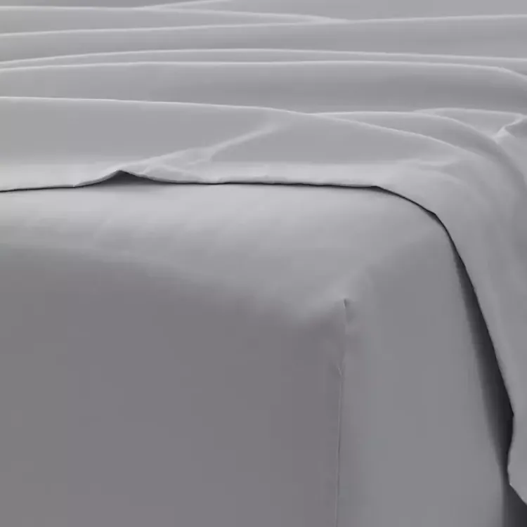 Kirklands Home Bed Sheets|Ultra Soft 4-pc. King Sheet Set Gray