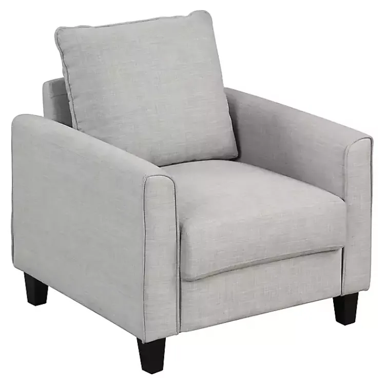 Kirklands Home Accent Chairs|Upholstered Jorden Accent Chair Gray