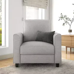 Kirklands Home Accent Chairs|Upholstered Jorden Accent Chair Gray