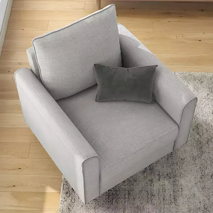 Kirklands Home Accent Chairs|Upholstered Jorden Accent Chair Gray