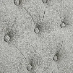 Kirklands Home Bar Stools & Counter Height Stools|Upholstered Tufted Button Back Counter Stool Gray