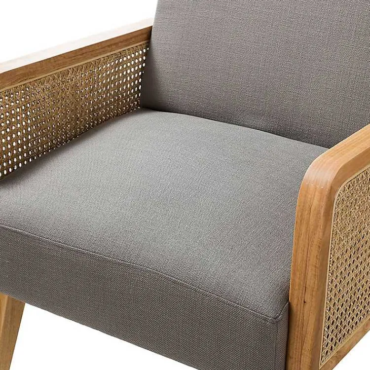 Kirklands Home Accent Chairs|Upholstered Velvet Accent Chair Gray