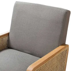 Kirklands Home Accent Chairs|Upholstered Velvet Accent Chair Gray