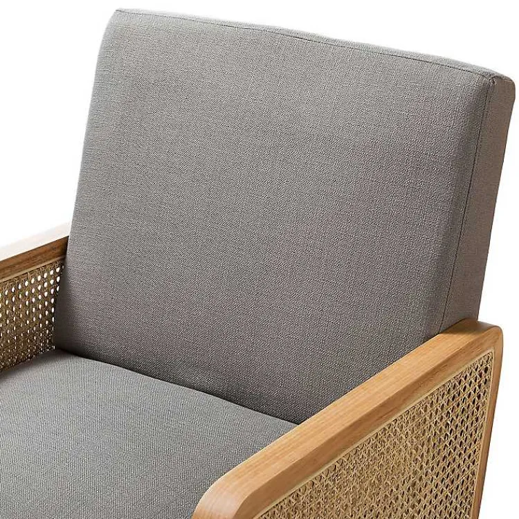 Kirklands Home Accent Chairs|Upholstered Velvet Accent Chair Gray