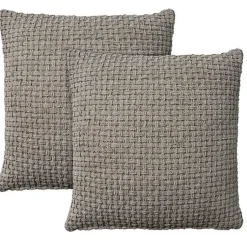 Discount Waffle Knit Chenille Throw Pillows, Set of 2 Pillows