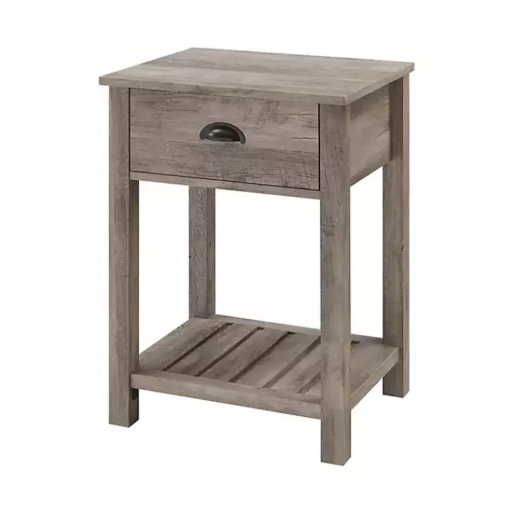 Kirklands Home Accent & End Tables|Wash Country Accent Table Gray