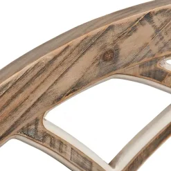 Kirklands Home Wall Plaques|Weathered Arch Wood Wall Plaque Gray