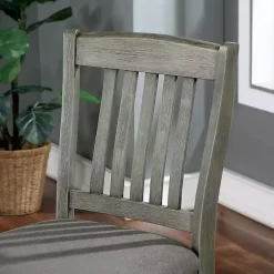 Kirklands Home Bar Stools & Counter Height Stools|Wire-Brushed Noreste Counter Stools, Set of 2 Gray