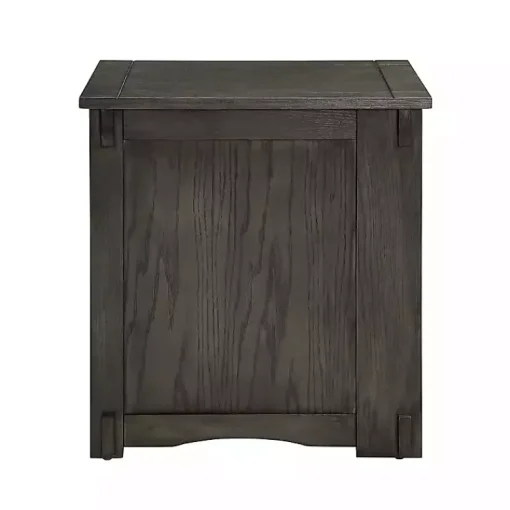 Kirklands Home Accent & End Tables|Wood Parnell Storage Accent Table Gray
