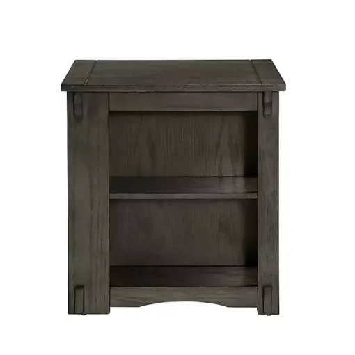 Kirklands Home Accent & End Tables|Wood Parnell Storage Accent Table Gray