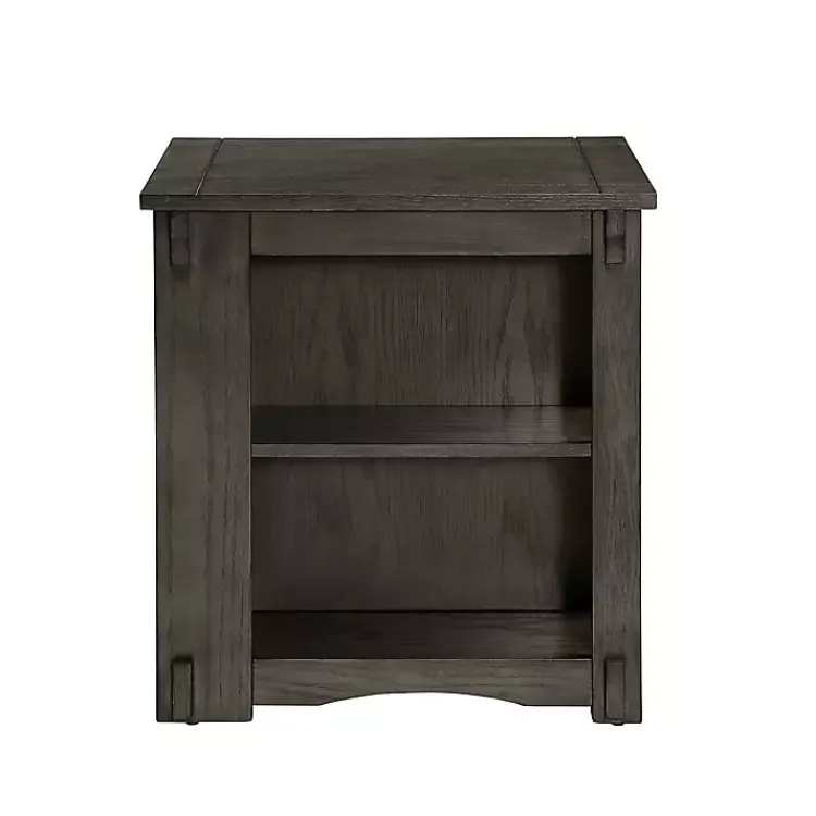 Kirklands Home Accent & End Tables|Wood Parnell Storage Accent Table Gray