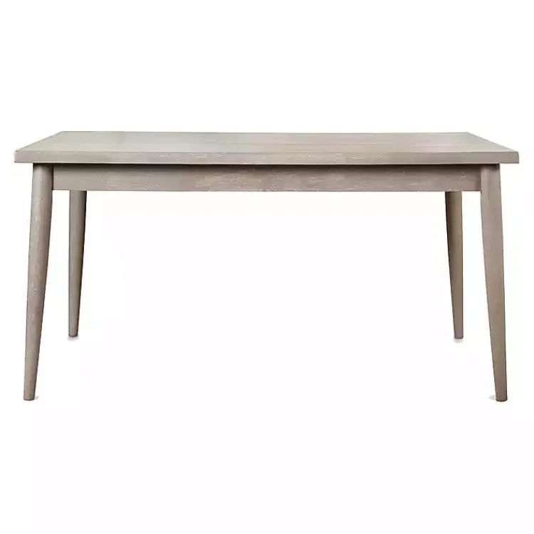 Kirklands Home Dining Tables|Wood Porter Modern Dining Table Gray