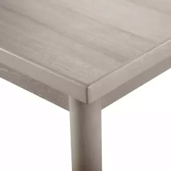Kirklands Home Dining Tables|Wood Porter Modern Dining Table Gray