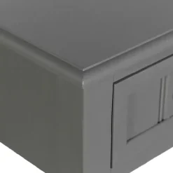 Kirklands Home Accent & End Tables|Wood Square Hampton Accent Table Gray