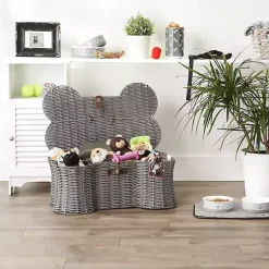 Discount Woven Bone Shaped Basket, 24 in. Baskets & Boxes