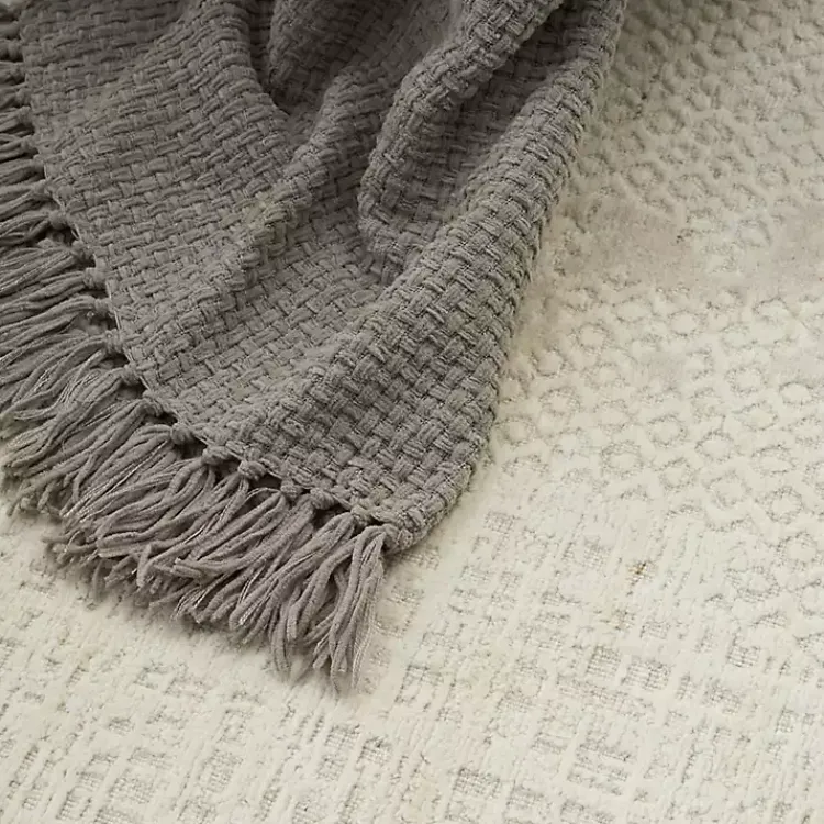 Sale Woven Waffle Knit Chenille Throw Blankets & Throws