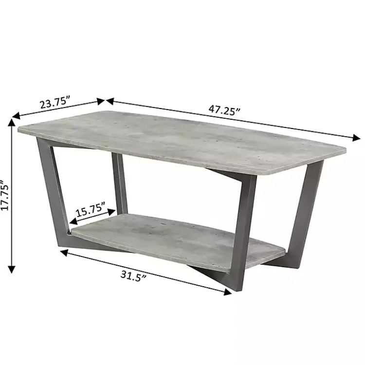 Kirklands Home Coffee Tables|stone Joanne Coffee Table Gray