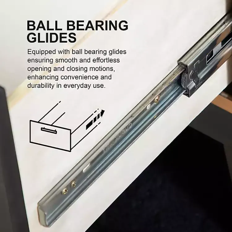 Kirklands Home Nightstands|Graywash Wood 2-Drawer Lyla Nightstand Brown