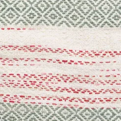 Online Green & Red Patterned Stripe I Stocking Christmas Stockings & Stocking Holders