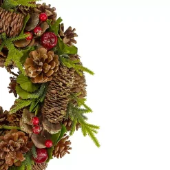 Online Green and Brown Pinecone Mini Wreath Wreaths
