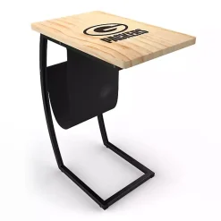 Kirklands Home Accent & End Tables|Green Bay Packers Wood C-Table Tan