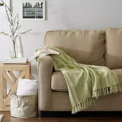 Best Braided Fringe Throw Blankets & Throws