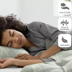 Kirklands Home Comforters|Chambray 3-pc. King Comforter Set Green