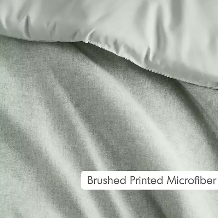 Kirklands Home Comforters|Chambray 3-pc. King Comforter Set Green